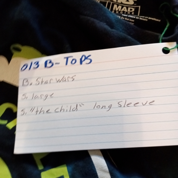 Large dark tye-dye grogu tee-shirt - Picture 4 of 4